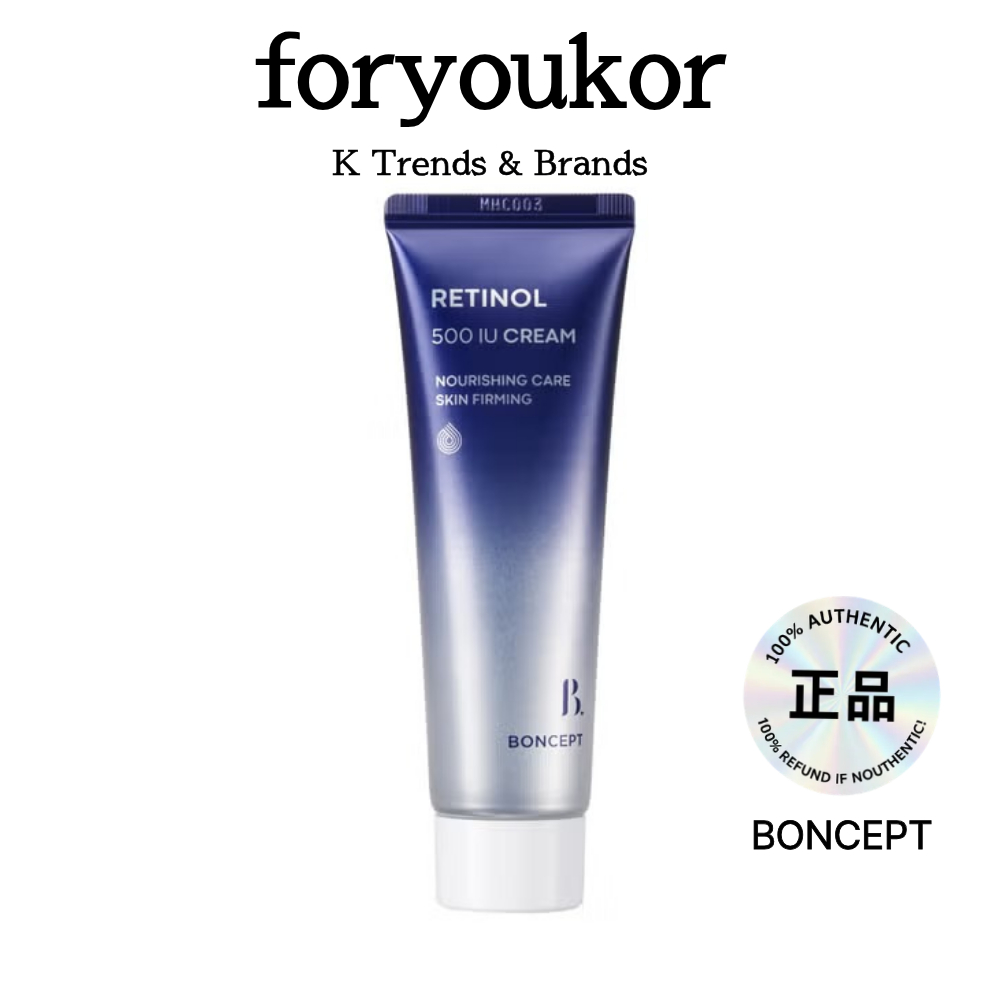 [Boncept] Retinol 500 IU Cream 50 ml, Retinol Hàn Quốc 500 IU