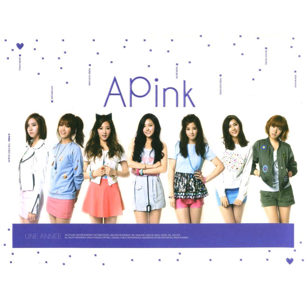 Apink - Une Annee (Album đầu tiên xuất bản)