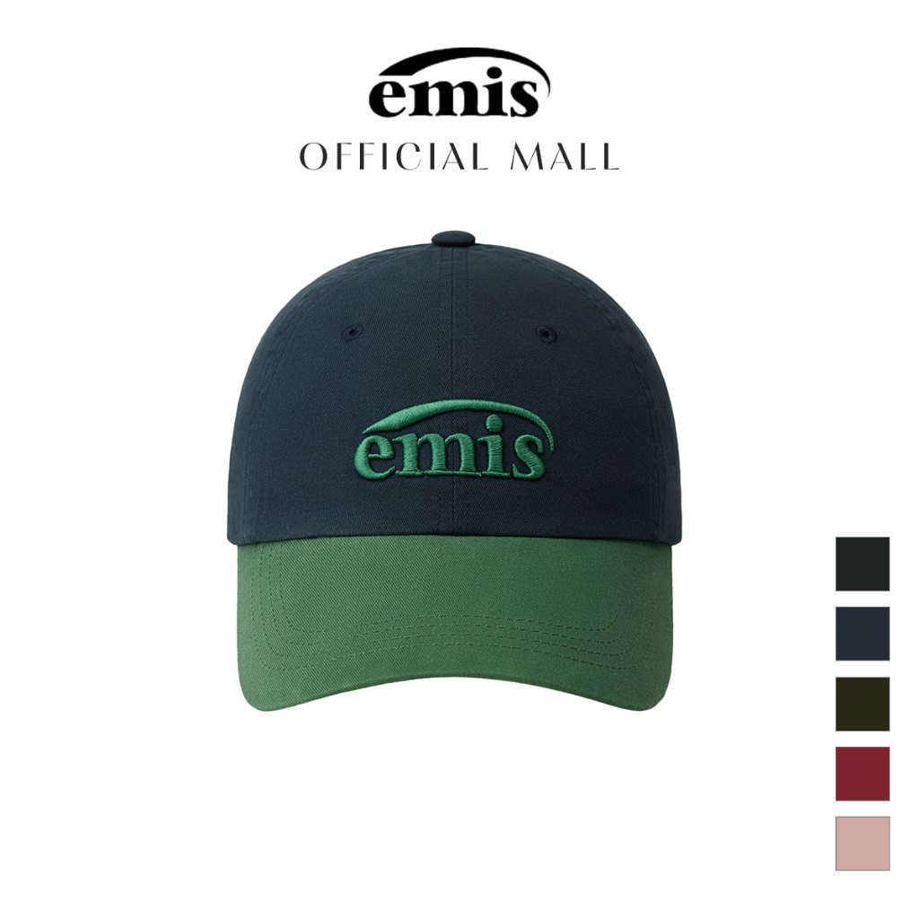 [EMIS OFFICIAL] Mũ Lưỡi Trai Phối Màu – Washed Two Tone Ball Cap Unisex | Chính Hãng EMIS Hàn Quốc