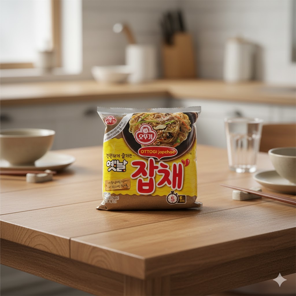 [Ottogi] Mì truyền thống Hàn Quốc Japchae 75g 4EA / năm phút dễ nấu / Mì Hàn Quốc / vận chuyển hàn q