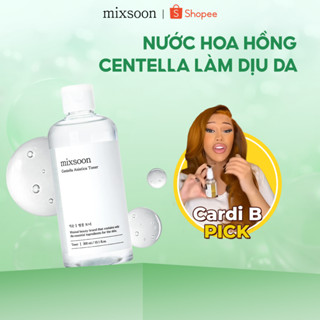  Nước Hoa Hồng Chiết Xuất Rau Má Làm Dịu Và Phục Hồi Da Mixsoon Centella Toner 300ml 