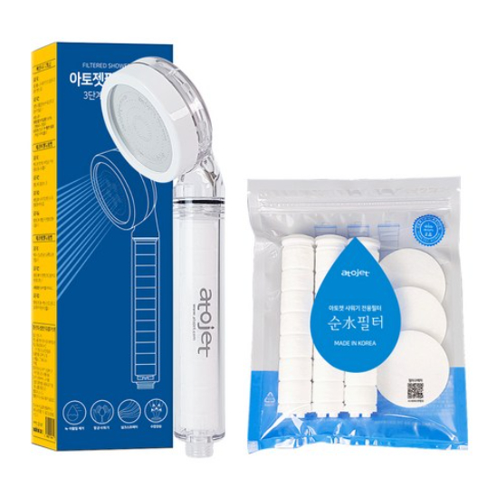 BỘ ĐẦU LỌC ATOJET – ĐẦU SHOWER + 3 LỌC ĐẦU + 3 LỌC THÂN