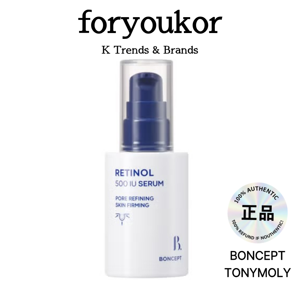 [Boncept] Retinol 500 IU Serum 30 ml, Serum Retinol Hàn Quốc, Vận chuyển từ Hàn Quốc