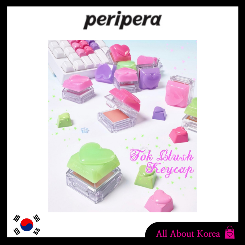 [PERIPERA] Tok Blush Keycap 26 màu