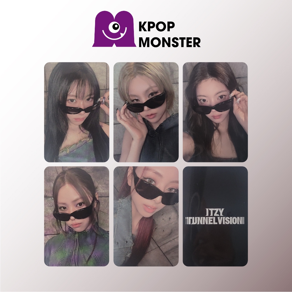 [ITZY] photocard chính thức Mini 'TUNNEL VISION' / BDM POB