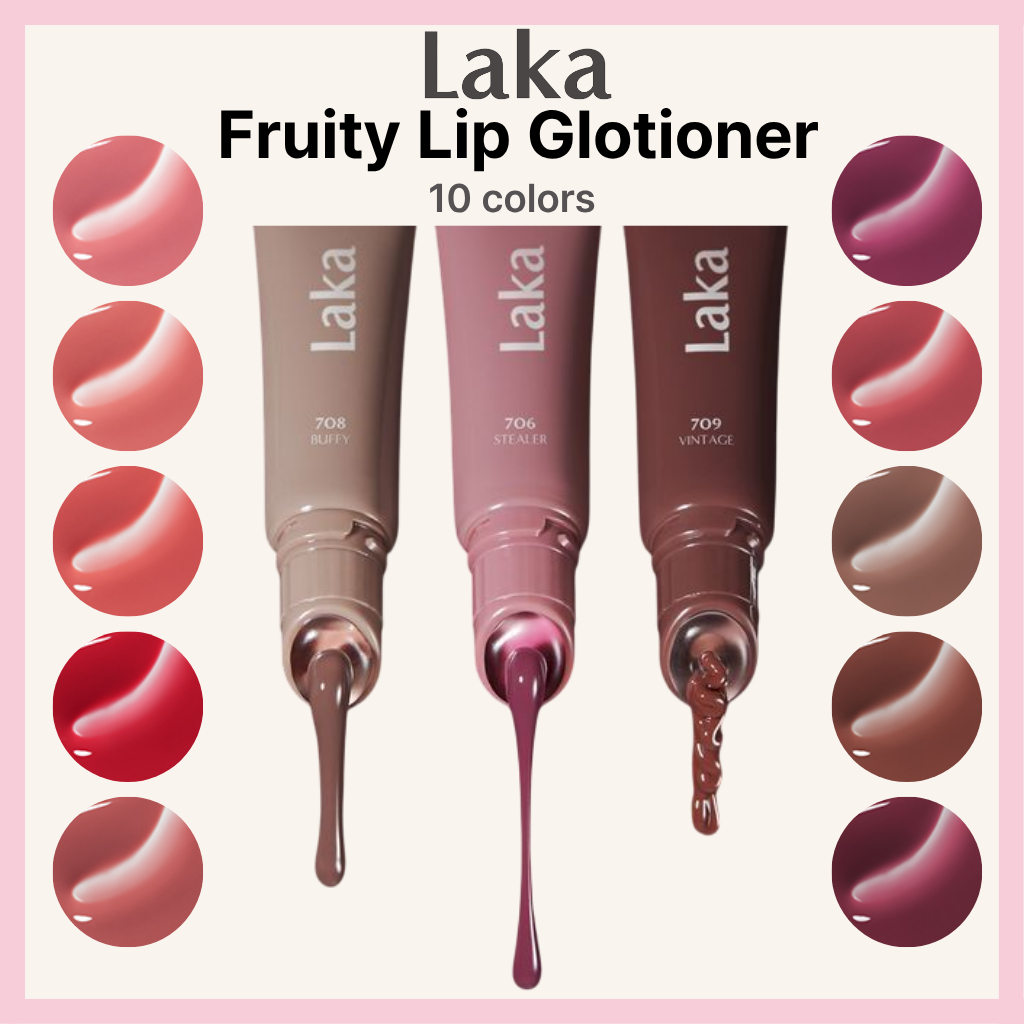 [LAKA] Son dưỡng môi trái cây - 10 màu