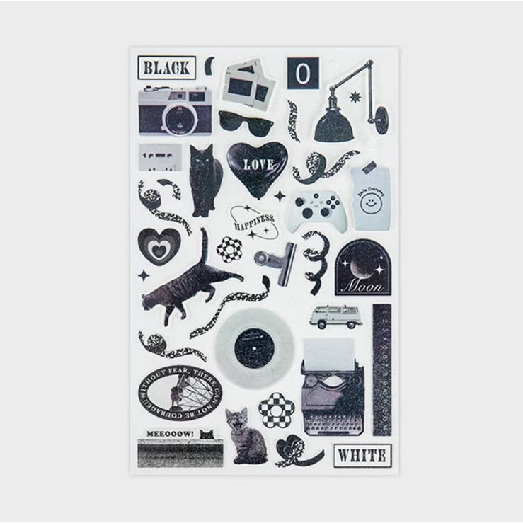 Nhãn dán Object Deco (4 tờ) / 1042548