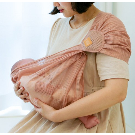 Kidswork Lullaby Sơ sinh Sling Baby Carrier | Lưới mềm | 0 – 3 tháng | Bộ quà tặng