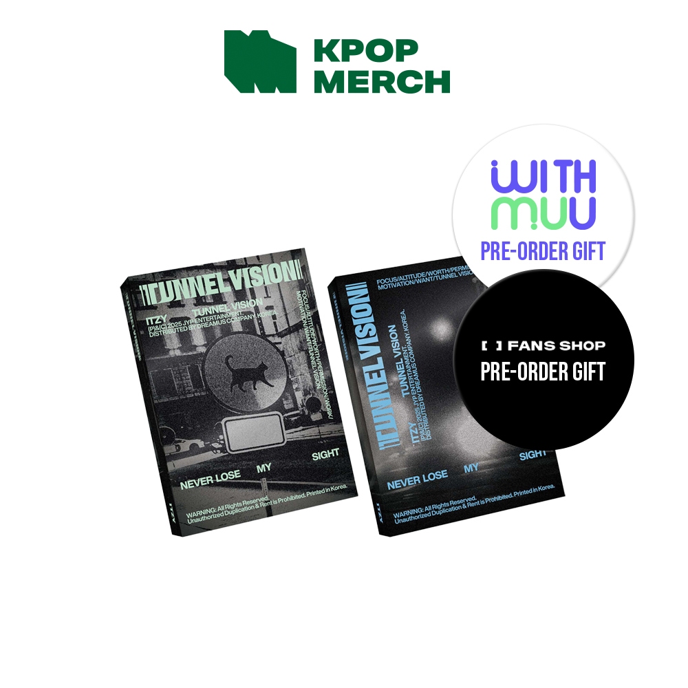 (POB Option) ITZY - [ Tunnel Vision ]_Pocaalbum ver