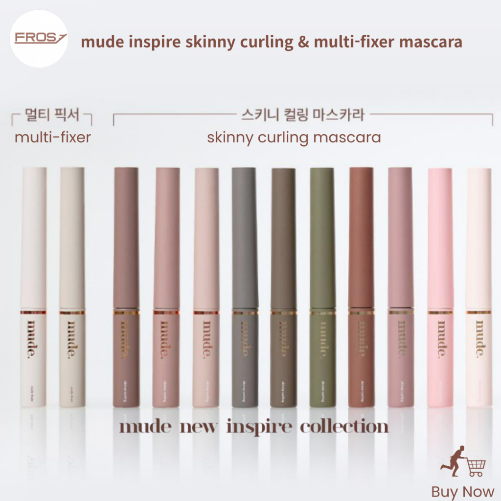 [mude] Inspire Skinny Curling & Multi-Fixer Mascara 3ml