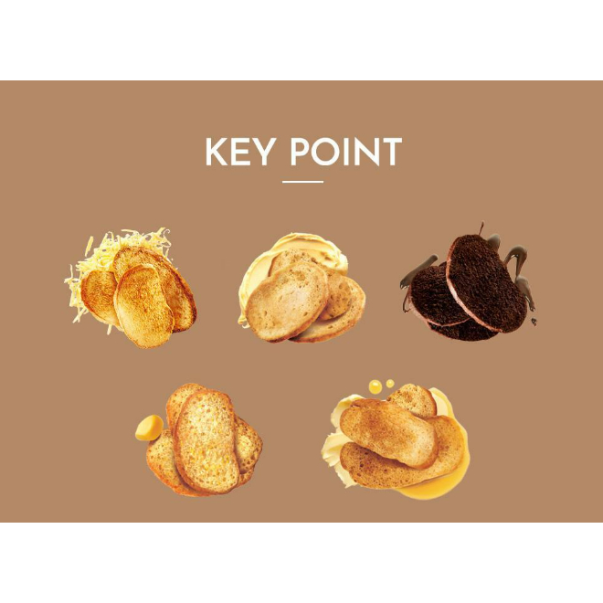 Bộ quà tặng 5 gói chip Bagel dự án Delight