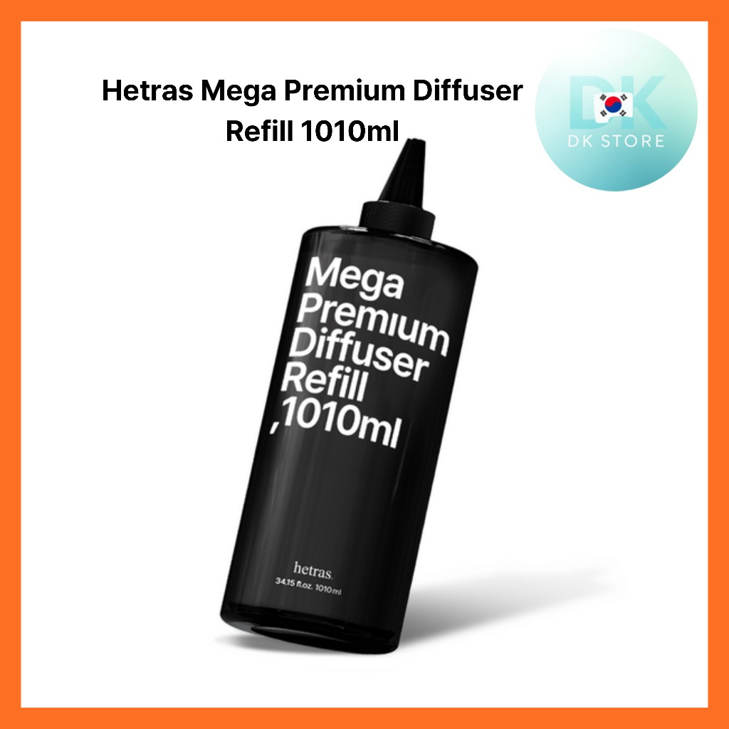 KOREA Hetras Mega Premium Diffuser Refill 1010ml / Diffuser Reed Stick