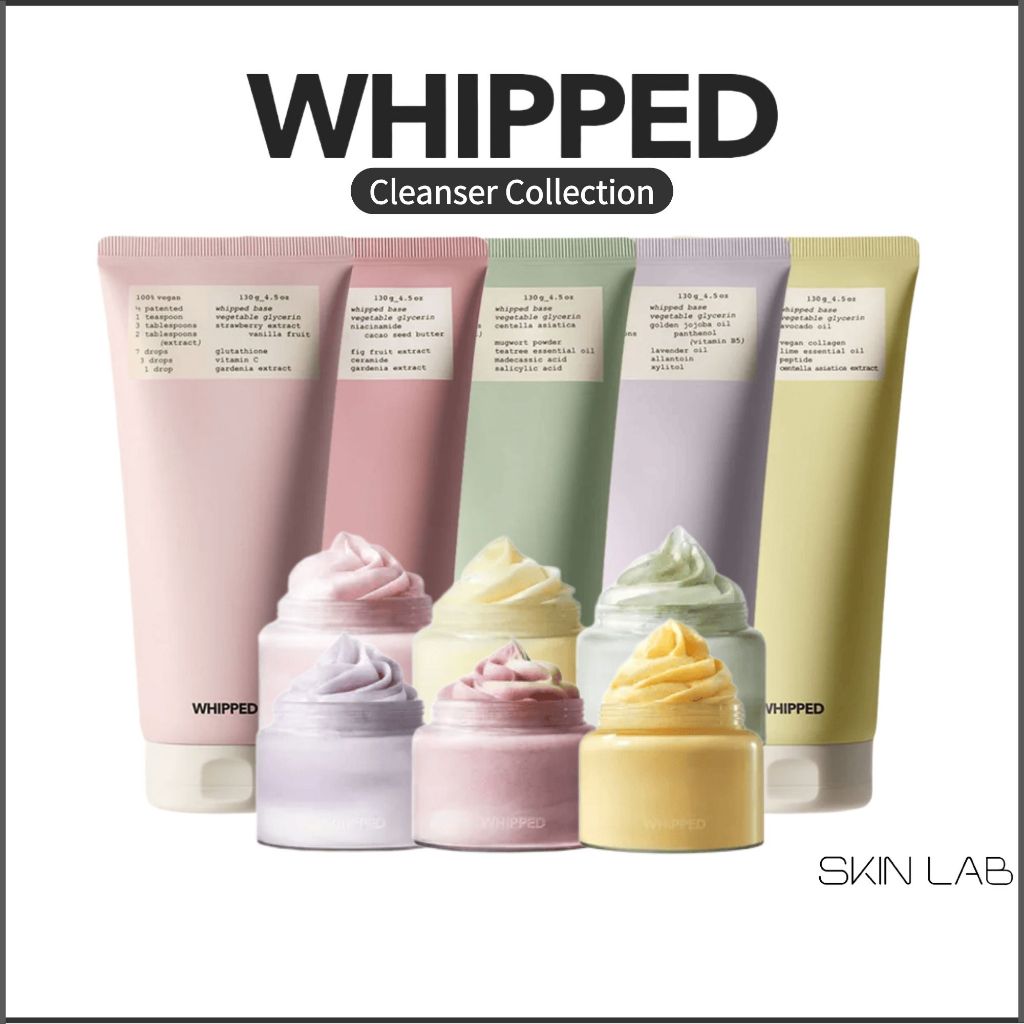[WHIPPED] Bộ Sưu Tập Sữa Rửa Mặt Whipped Vegan Pack – 130ml / 80ml / 25ml
