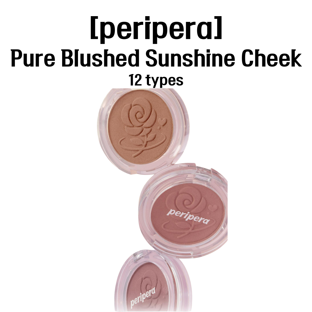 [Peripera] Phấn má hồng nguyên chất 12 loại