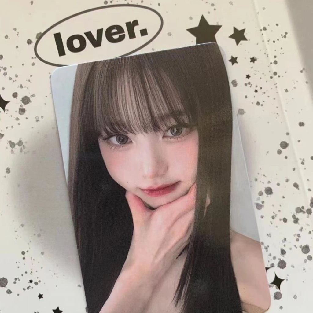 IVE Jang Wonyoung MMT Round Photocard – Tomie Special Edition Official IVE Jang Wonyoung photocard t