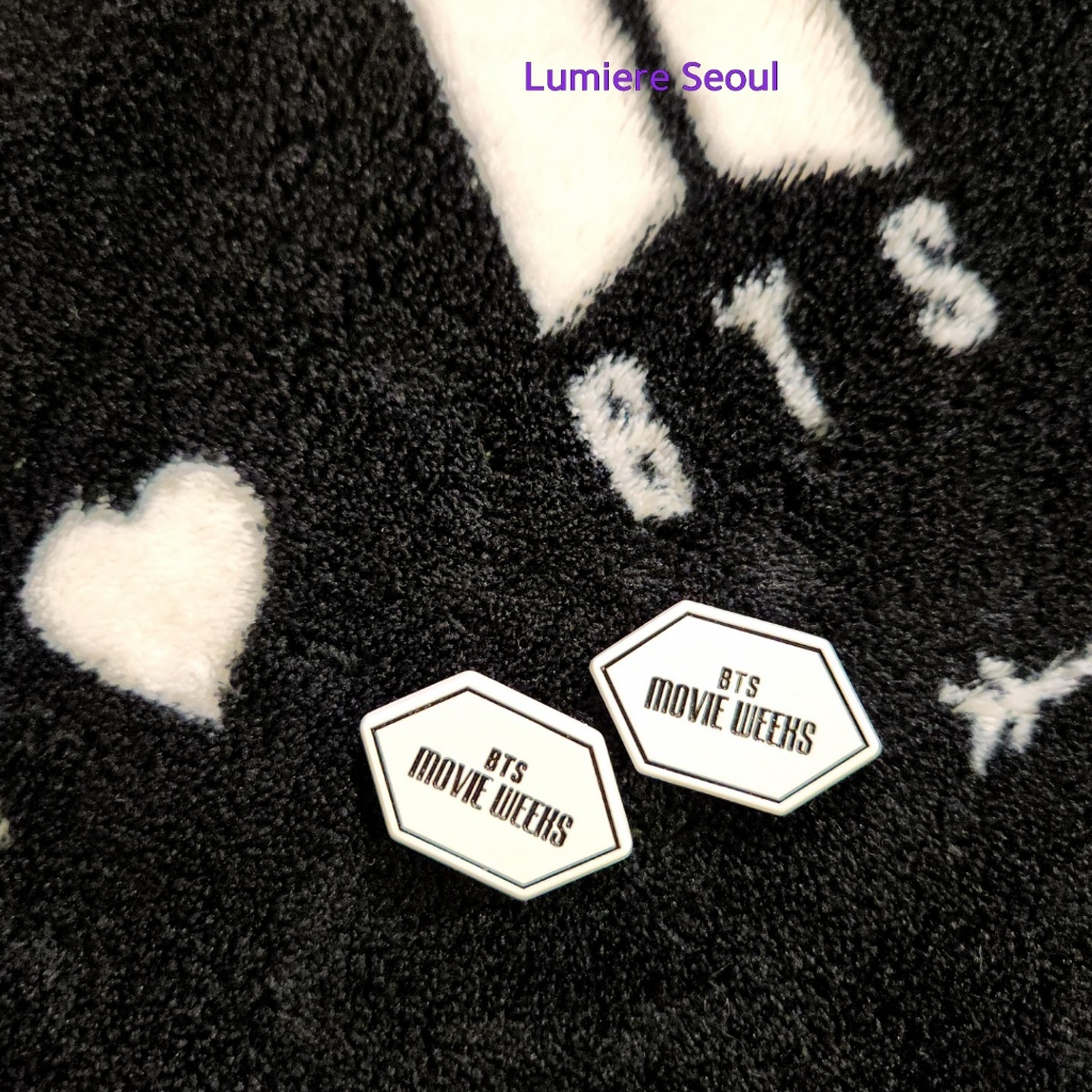 BTS MOVIE WEEKS BARC Shoe Charm (Bộ 2 chiếc)