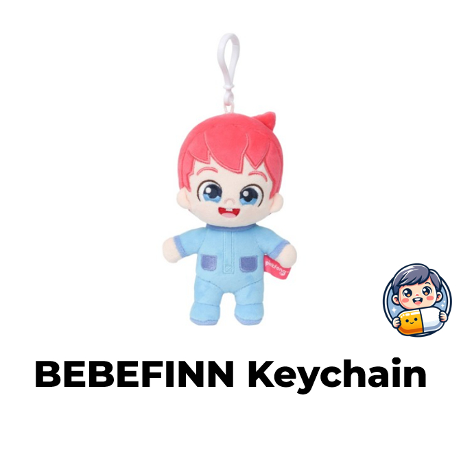 Móc khóa búp bê sang trọng Mini PINKFONG Bebefinn