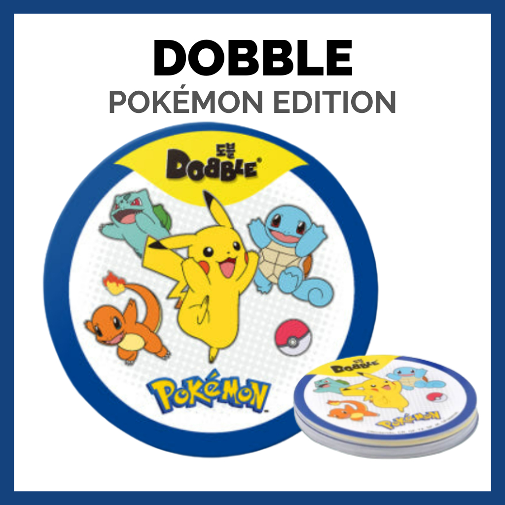 [Dobble] Phiên bản Pokémon, Trò chơi thẻ tốc độ gia đình & trẻ em, Sản phẩm chính thức của Hàn Quốc