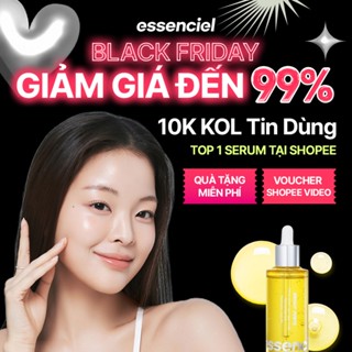   TOP 1 SERUM & Hơn 10k KOL Review  Chính Hãng Serum Essenciel Bright Forte 50ml – Niacinamide 12% + TXA 4% – Dưỡng Sáng Da Mờ Thâm Nám & Dưỡng Ẩm Hàn Quốc 