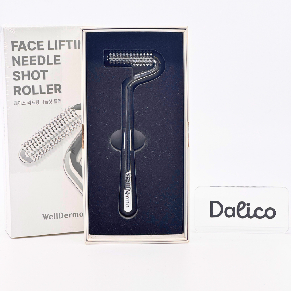 Con Lăn Nâng Cơ Mặt WELLDERMA Needle Shot – Dụng Cụ Massage 3D