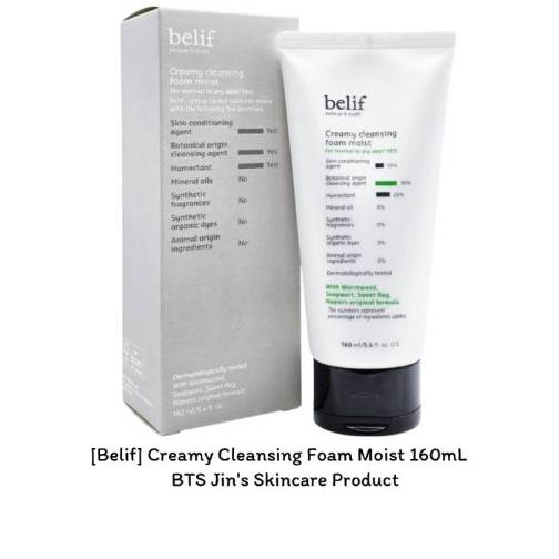 [Belif] Kem dưỡng ẩm tạo bọt làm sạch kem 160mL / K-BEAUTY