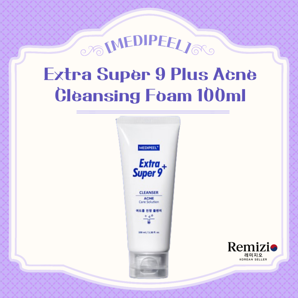 [MEDIPEEL] Sữa rửa mặt Hỗ trợ giảm mụn Extra Super 9 Plus 100ml