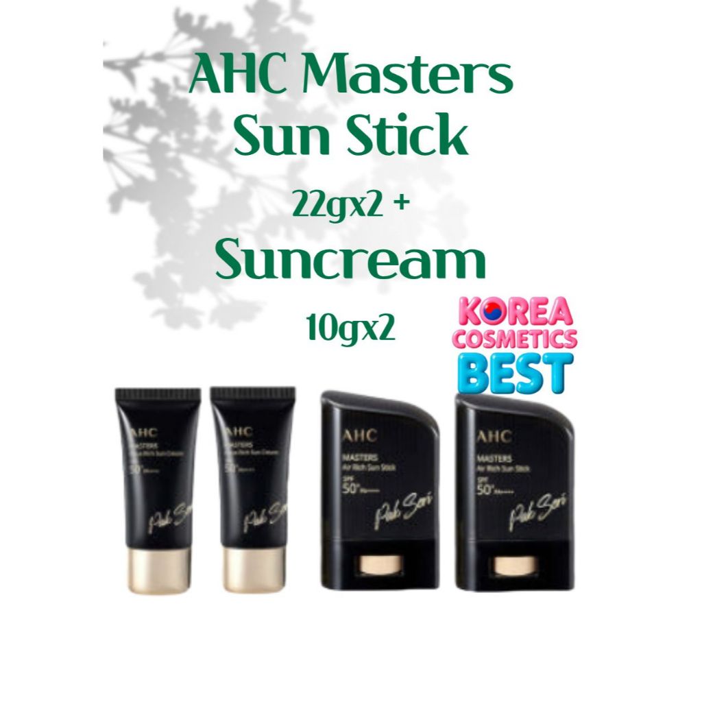 Kem chống nắng AHC Masters 22gx2 + Kem chống nắng 10gx2