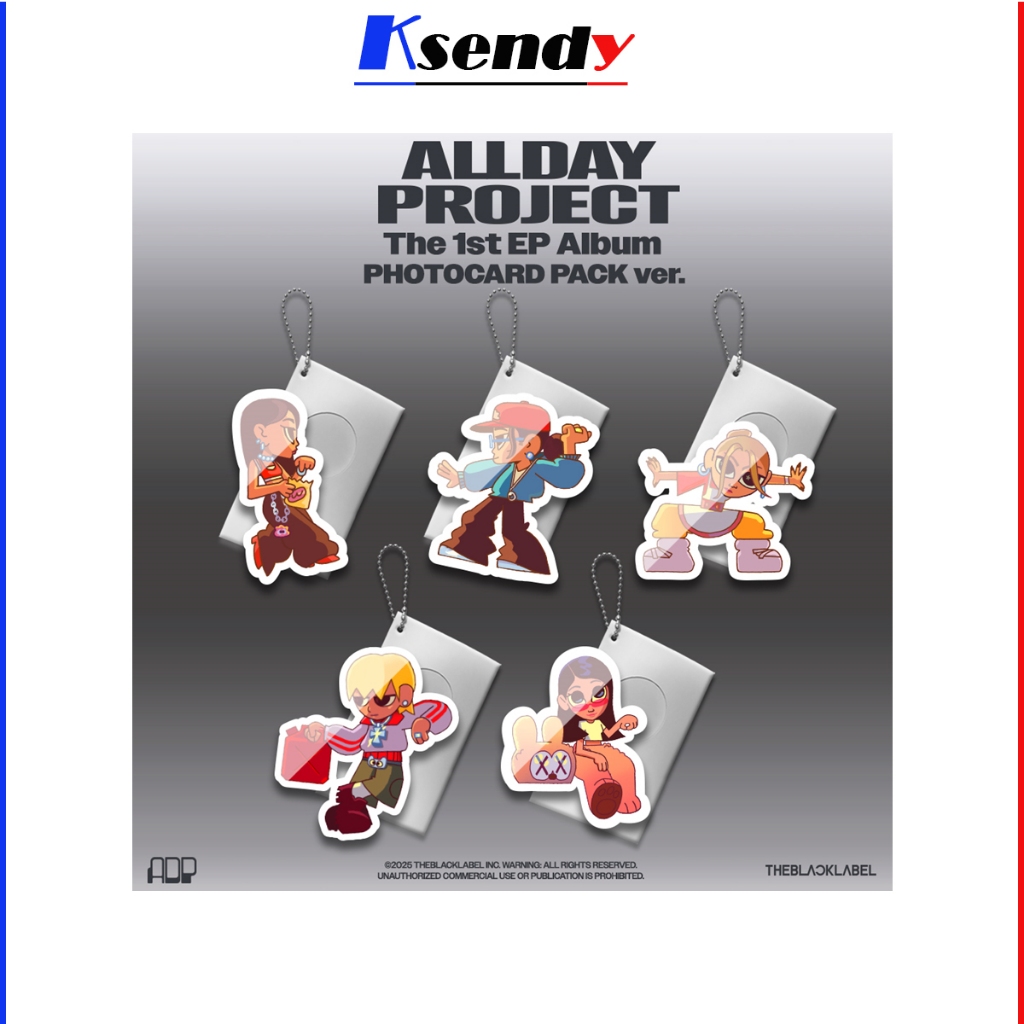 ALLDAY PROJECT 1st EP Album [ ALLDAY PROJECT ]  Photocard Pack Ver.