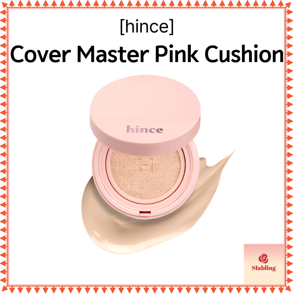 [hince] Cover Master Pink Cushion 5 Loại (Main + Refill) SPF40 PA + + / Vegan & Mild