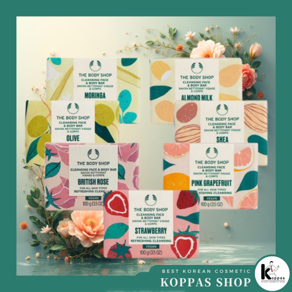 The Body Shop Cleansing Face & Body Bar 100g