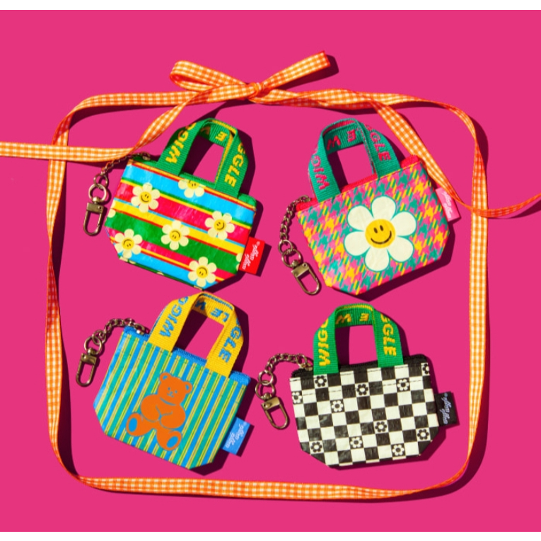 🎀【SALE In Stock】Wiggle Wiggle Mini Tarpaulin Bag Keyring