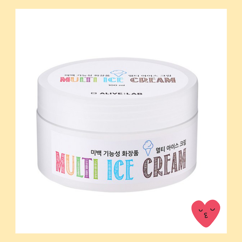 [ALIVE: LAB] Kem Đa Năng 100ml — Kem Dưỡng Ẩm Nước Glacier Cho Da Nhạy Cảm, Mất Nước
