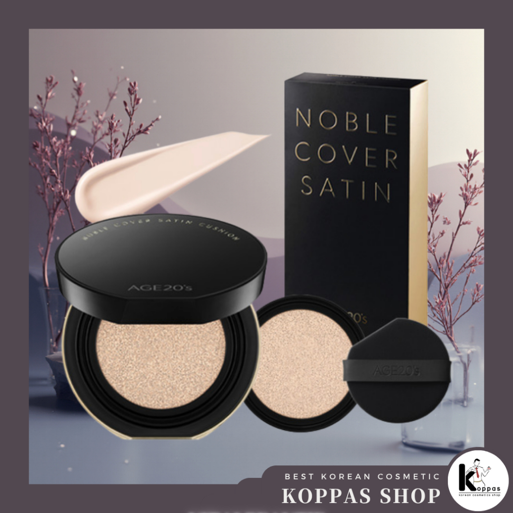 AGE20S Noble Cover Satin Cushion SET Foundation Cushion