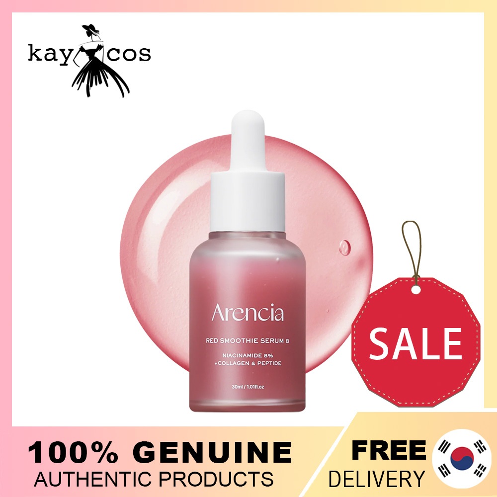 [Arencia] Serum Smoothie Đỏ 8 30ml | Phát sáng, làm dịu