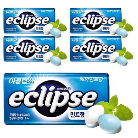 Kẹo bạc hà Eclipse – 34g × 5 Gói