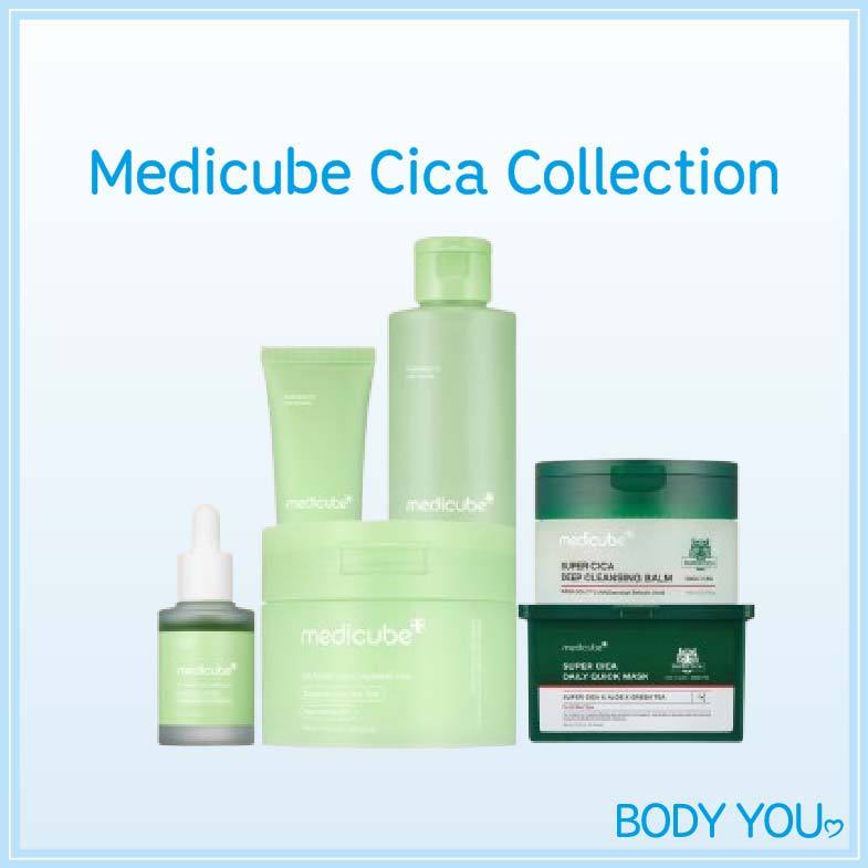 [Medicube] Cica Line Collection  Bộ sưu tập dòng Cica / Cica Pad, Ampoule, Cica Daily Quick Mask, De