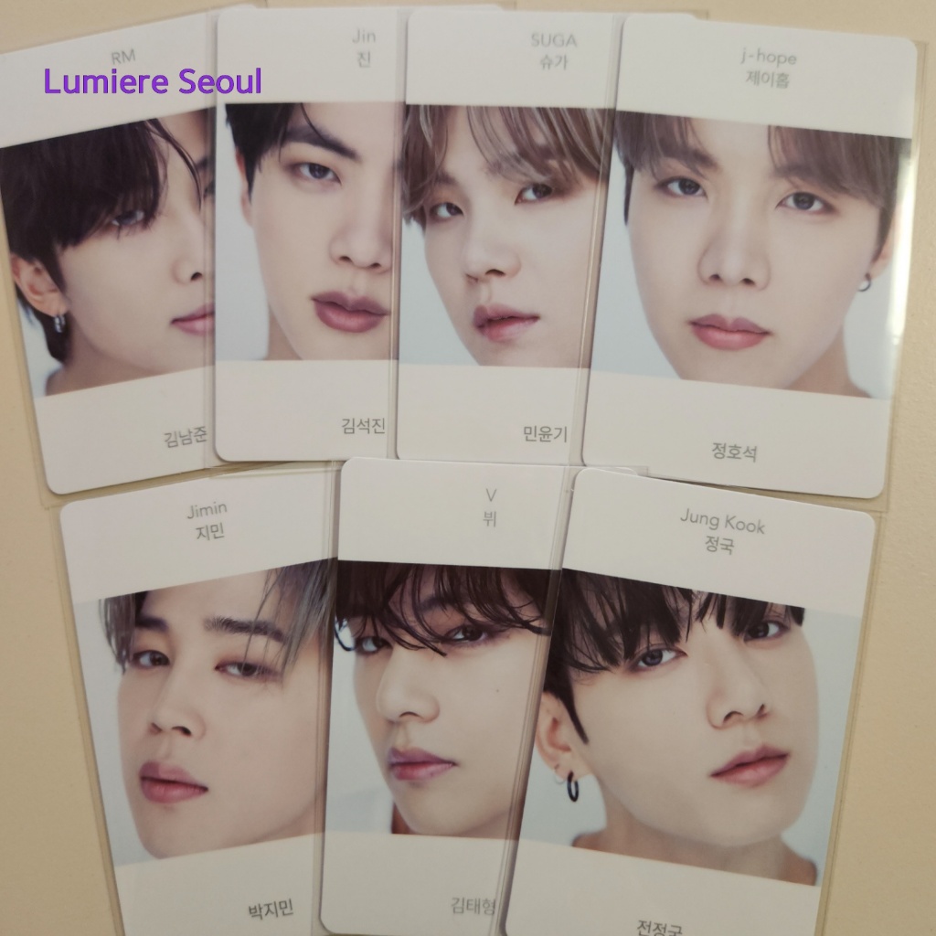 Bộ Photocard đặc biệt chính thức của BTS BEYOND THE STORY (7 chiếc)
