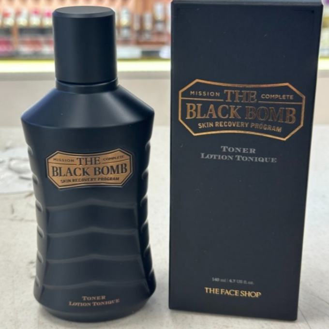 [THE FACE SHOP] The Black Toner 140ml