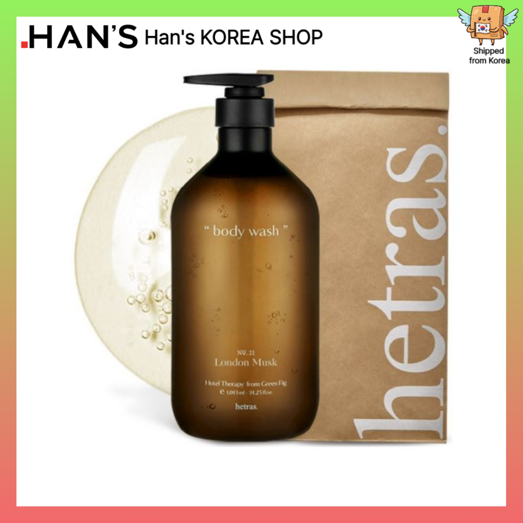 [hetras] Sữa tắm & Sữa dưỡng thể mùi hương khách sạn 1013ml | Gel tắm sảng khoái với hương thơm thư 