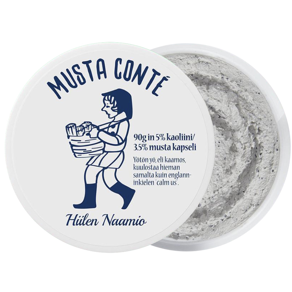 [K-Beauty] Torhop Musta Conte 60 giây Sebum Hấp thụ Mặt nạ nhanh có thể thay đổi 60g Gói rửa