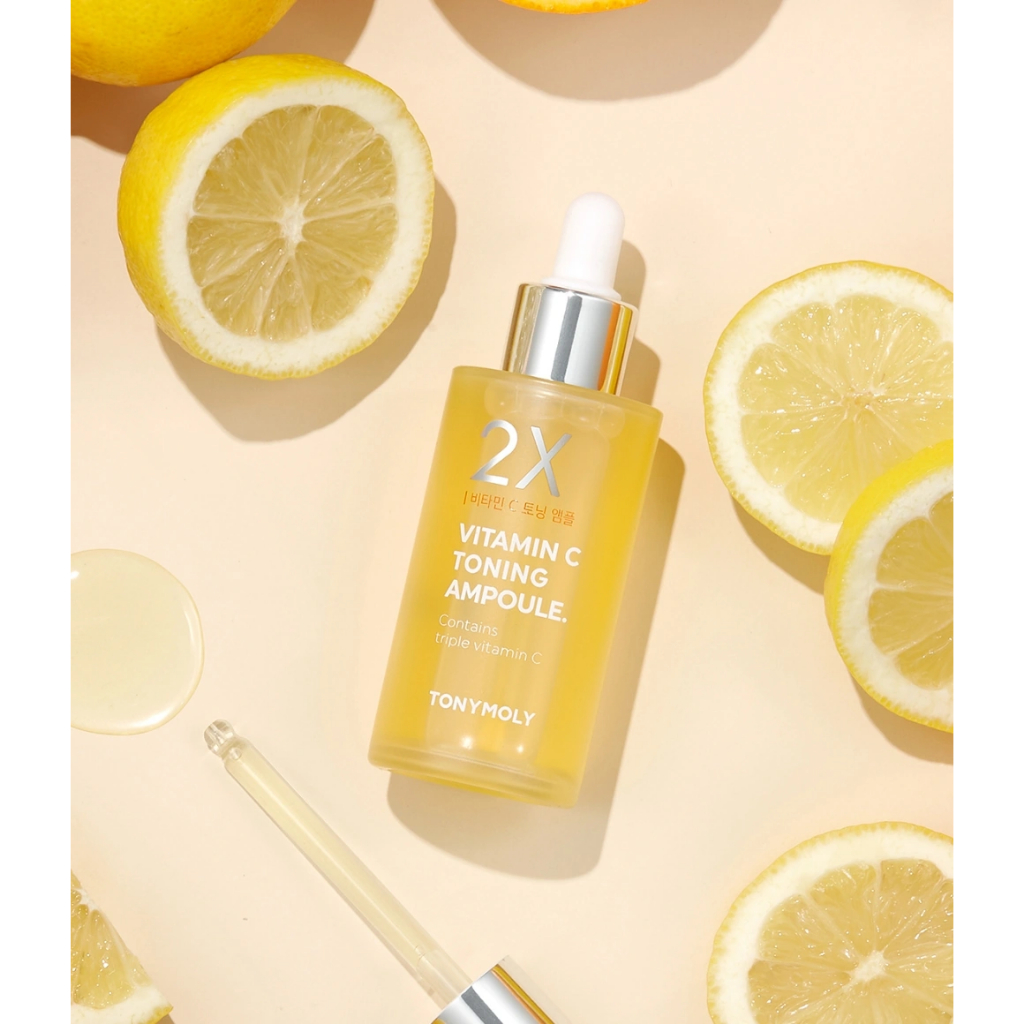 Tonymoly 2X Vitamin C Toning Ampoule 50ml * 2ea