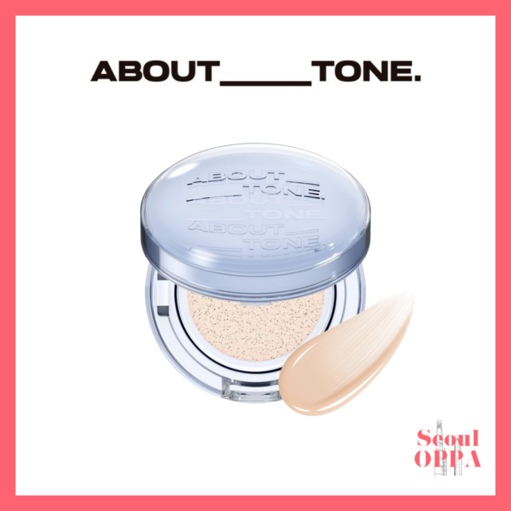 [ABOUT TONE] Water Layer Fit Cushion 14g +Refill Phấn Nước Kem Nền Kem Chống Nắng KCN Trang Điểm