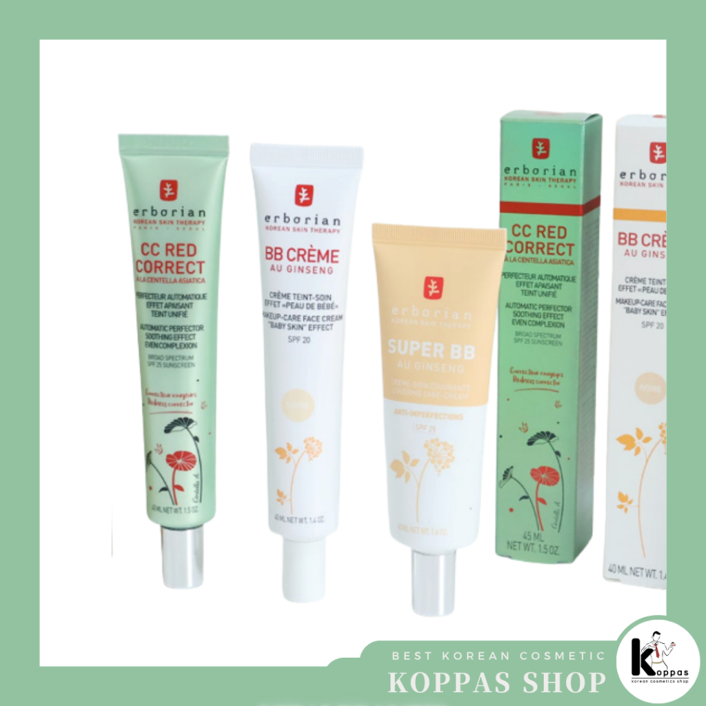 ERBORIAN CC Red Correct / BB Cream / Super BB Cream