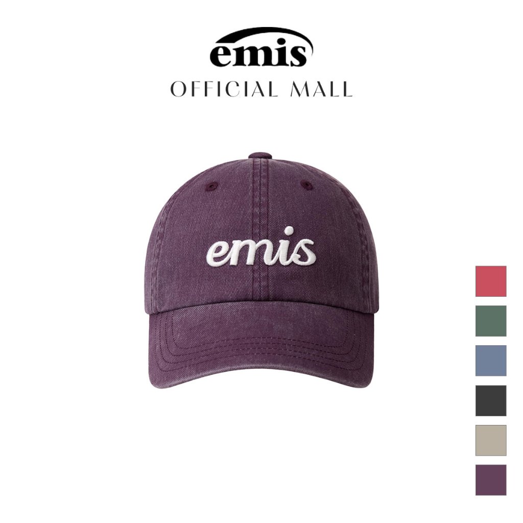 [EMIS OFFICIAL] Mũ Lưỡi Trai - Vintage Pigment Ball Cap Unisex I Chính Hãng EMIS Hàn Quốc