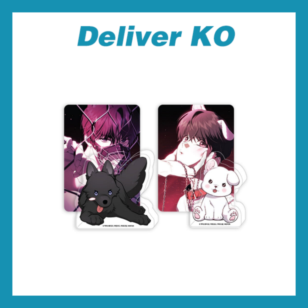 [Merch chính thức] Lezhin Bomtoon BL Webtoon < Paws & Claws > Bộ Minipick SD Acrylic