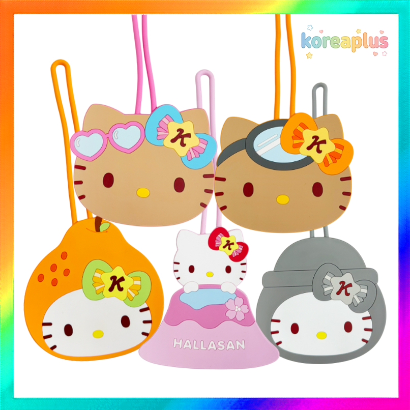 [SANRIO] Thẻ hành lý Hello Kitty Island Jeju 5 kiểu dáng (Hallasan Haeneo Hallabong) Hellokitty