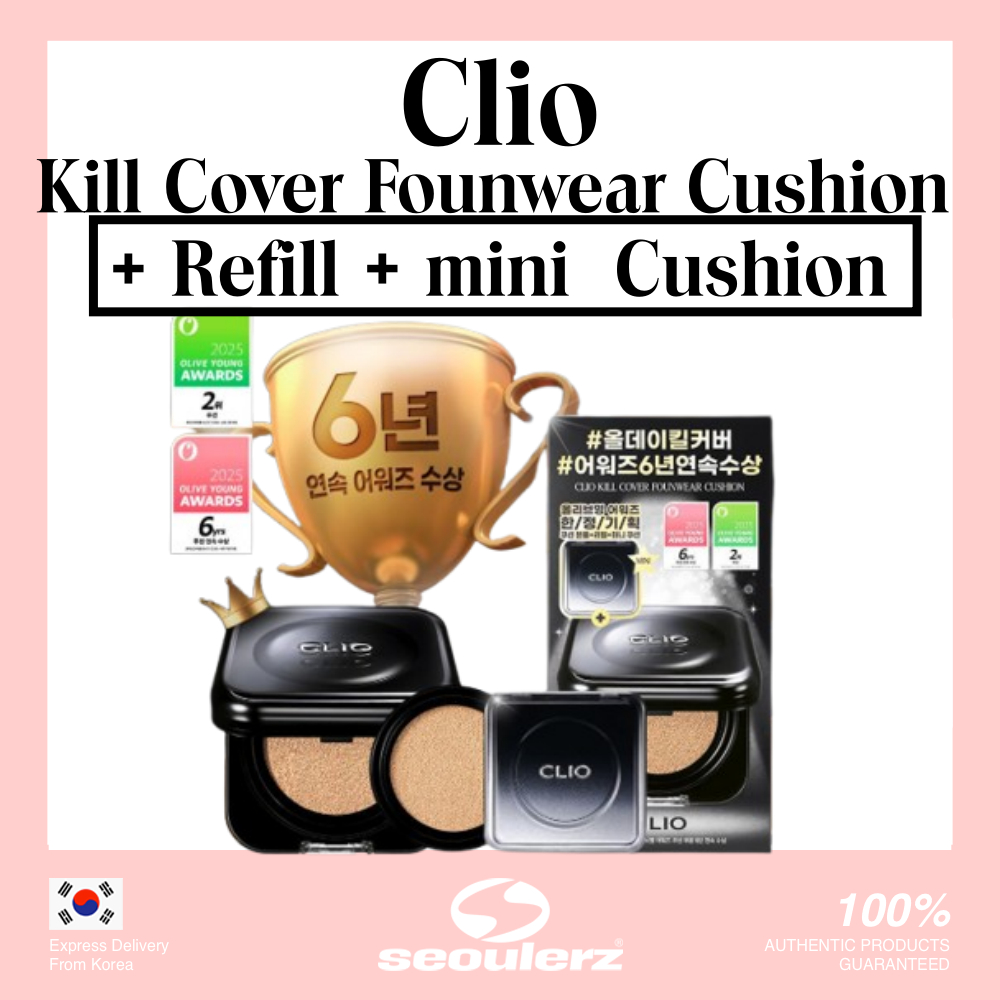 [Clio]<2025 Awards>  Kill Cover Founwear Cushion + Refill + mini  Cushion