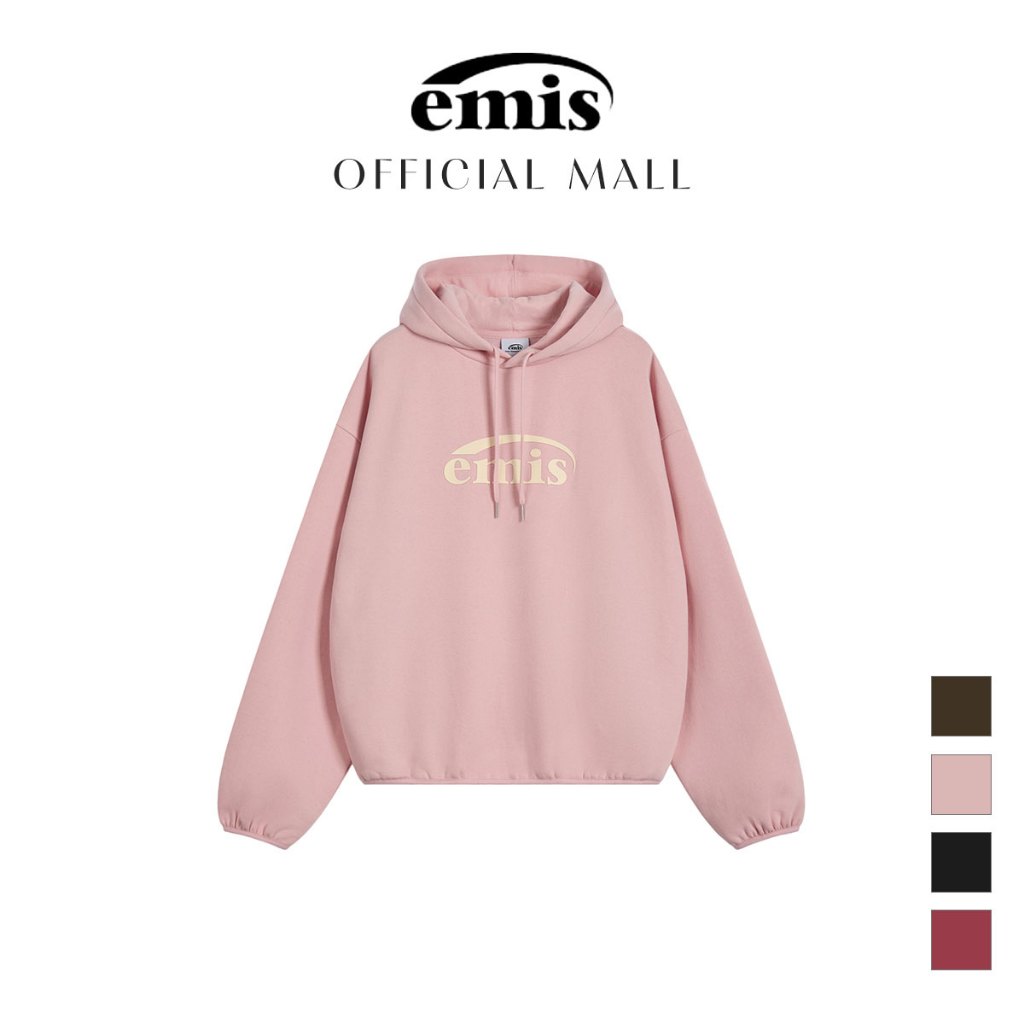 [EMIS OFFICIAL] Áo Hoodie Tay Dài Họa Tiết Logo EMIS  | Chính Hãng EMIS Hàn Quốc