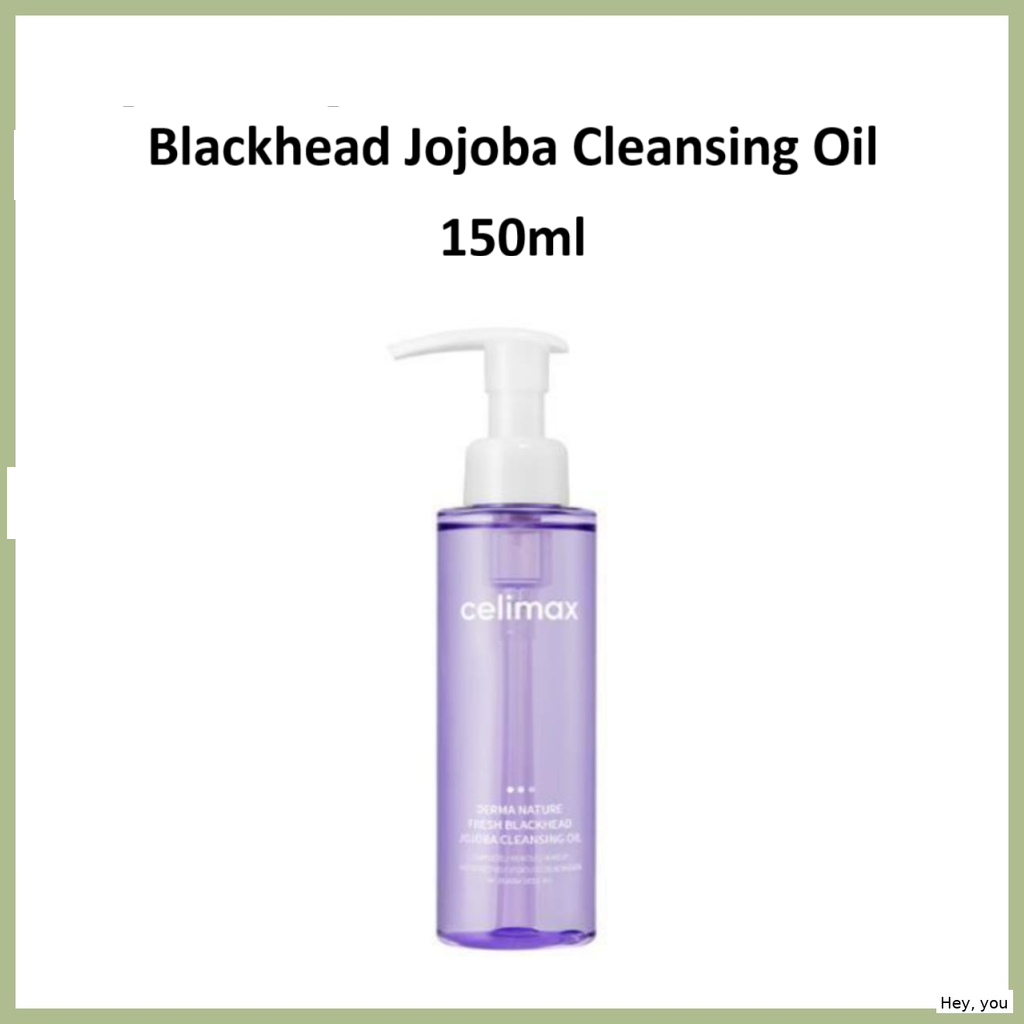 [Celimax] Dầu tẩy trang Derma Nature Fresh Blackhead Jojoba 150ml / Dầu tẩy trang mềm của Hey, you