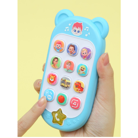 Đồ chơi điện thoại thông minh Rhyme mẫu giáo Pinkfong BEBEFIN